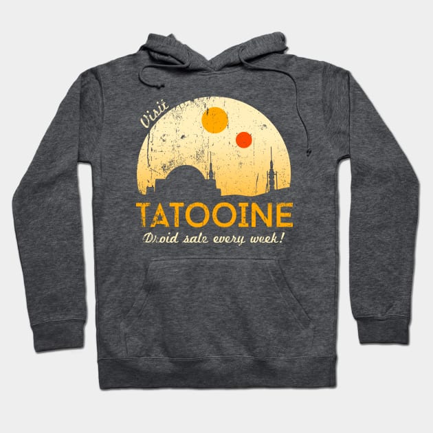Visit Tatooine Hoodie by alecxps